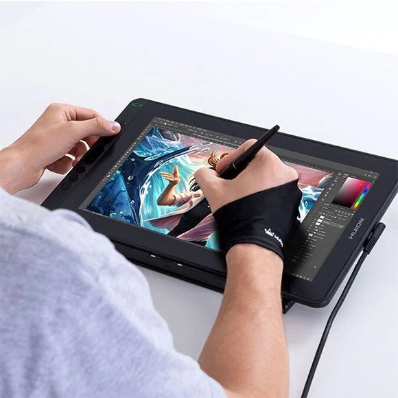 Huion Kamvas 13 Graphics Drawing Pen Tablet - Black (GS1331) - Picture 3 of 4